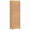 Highboard z półką FLORIN Dąb rzemieślniczy 60 x 35 x 182 cm