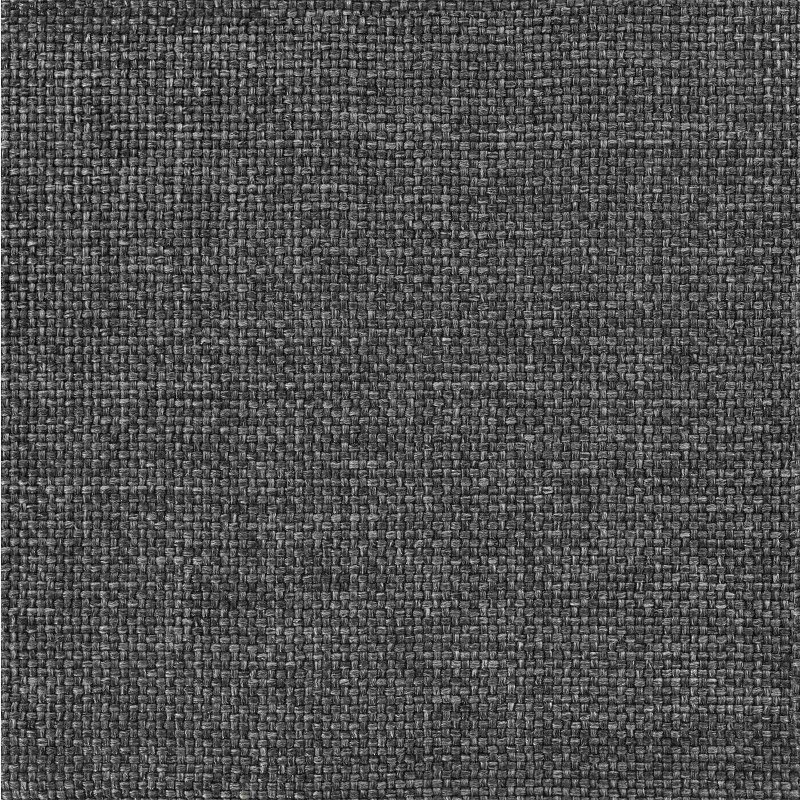 Ramka łóżka z tapicerowanym wezgłowiem Ciemnoszary 160 x 200 cm