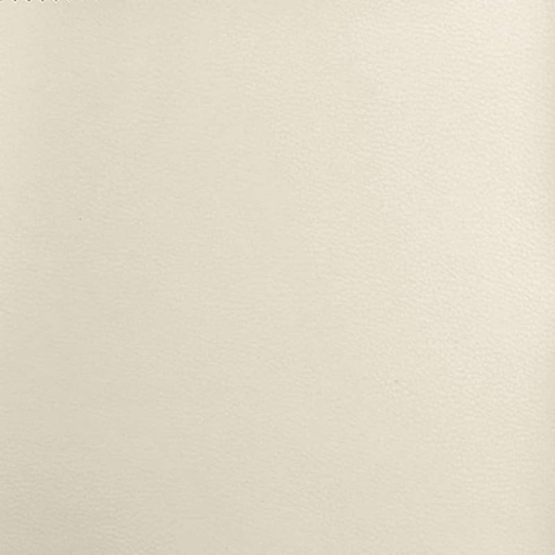 Ramka łóżka z materacem Kremowy 80 x 200 cm tkanina