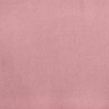 Ramka łóżka z materacem Różowy 140 x 190 cm tkanina