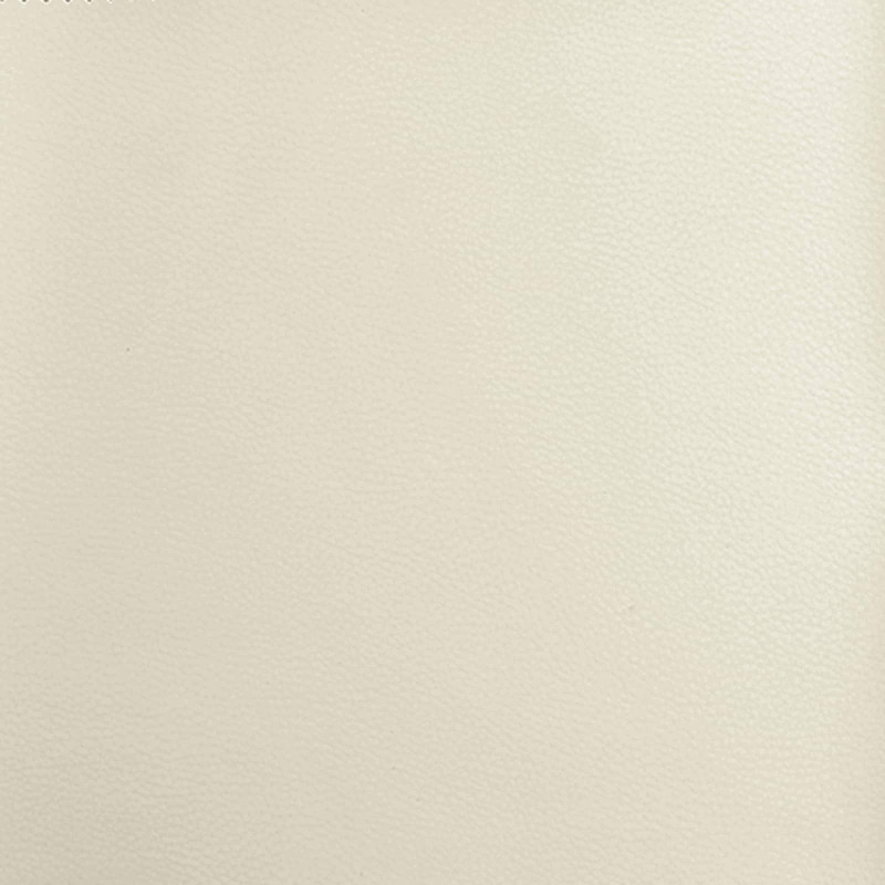 Ramka łóżka z materacem Kremowy 100 x 200 cm tkanina