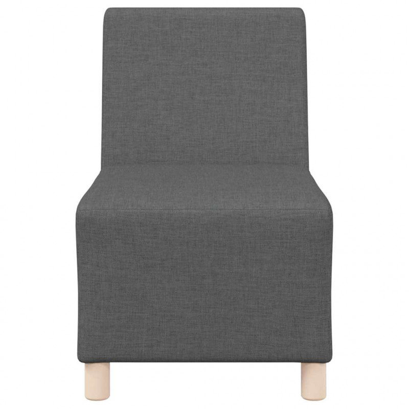 Modułowa sofa bez podłokietników 2 pcs Ciemnoszary