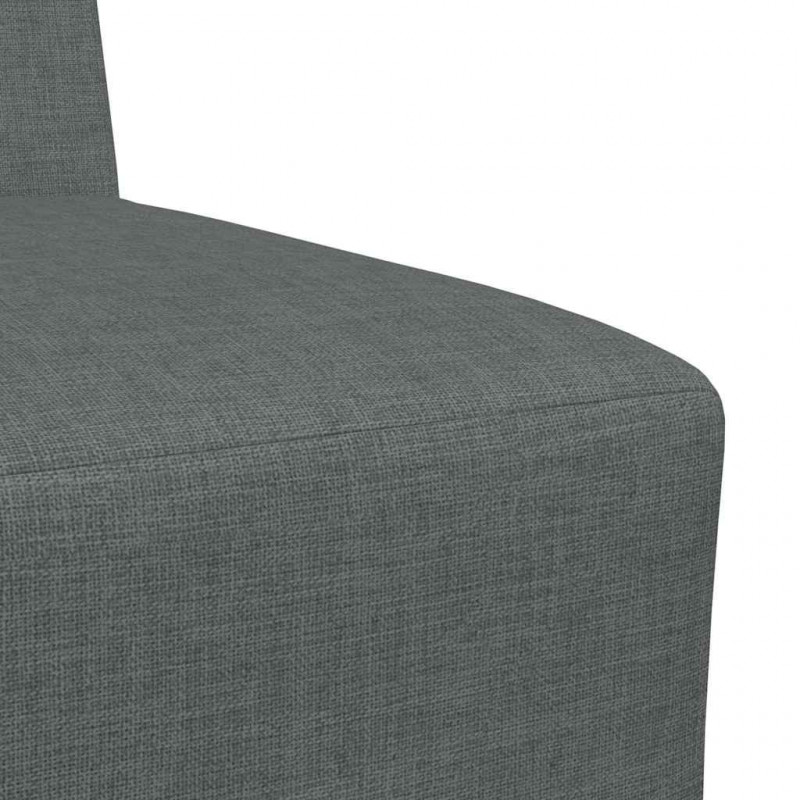 Modułowa sofa bez podłokietników 2 pcs Ciemnoszary
