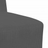 Modułowa sofa bez podłokietników 2 pcs Ciemnoszary
