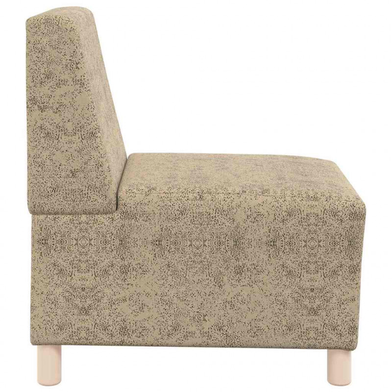 Modułowa sofa bez podłokietników 2 pcs Jasnoszary