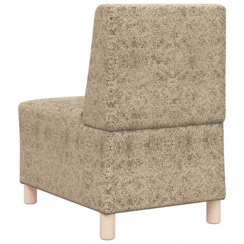 Modułowa sofa bez podłokietników 2 pcs Jasnoszary
