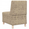 Modułowa sofa bez podłokietników 2 pcs Jasnoszary