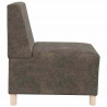 Modułowa sofa bez podłokietników 2 pcs Ciemnoszary