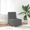 Modułowa sofa bez podłokietników 3 pcs Ciemnoszary