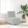 Modułowa sofa bez podłokietników 3 pcs Jasnoszary