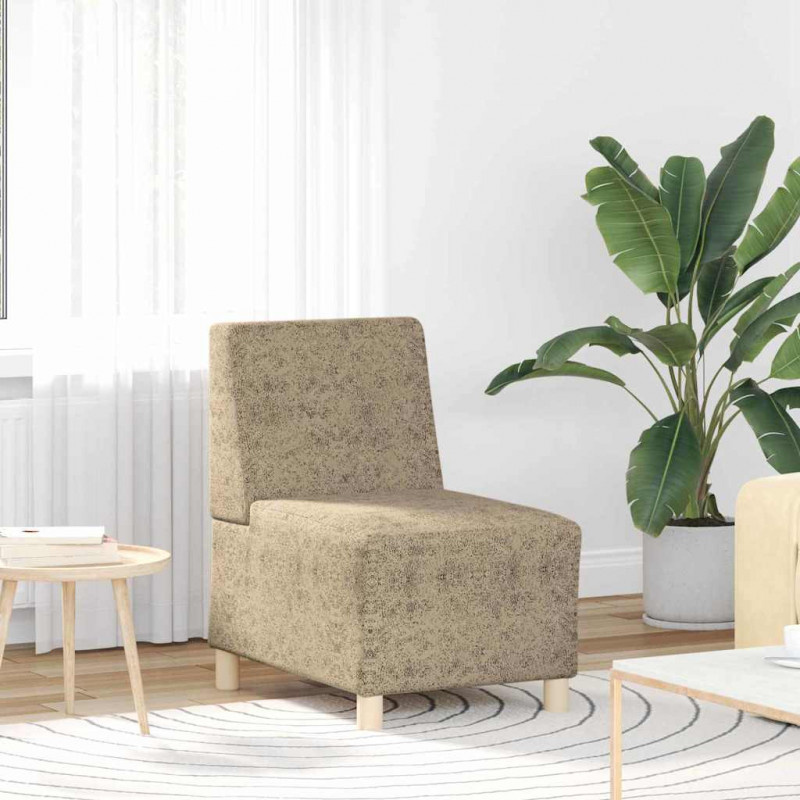 Modułowa sofa bez podłokietników 3 pcs Jasnoszary