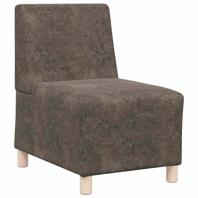 Modułowa sofa bez podłokietników 3 pcs Ciemnoszary