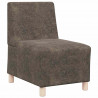 Modułowa sofa bez podłokietników 3 pcs Ciemnoszary