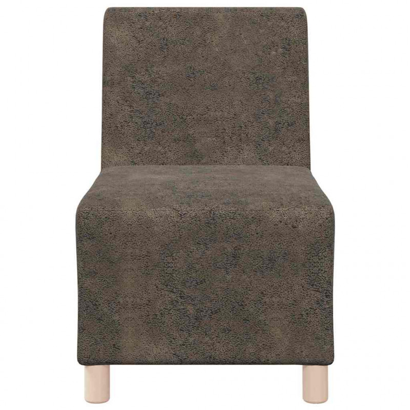 Modułowa sofa bez podłokietników 3 pcs Ciemnoszary