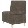 Modułowa sofa bez podłokietników 3 pcs Ciemnoszary