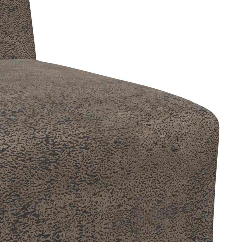 Modułowa sofa bez podłokietników 3 pcs Ciemnoszary