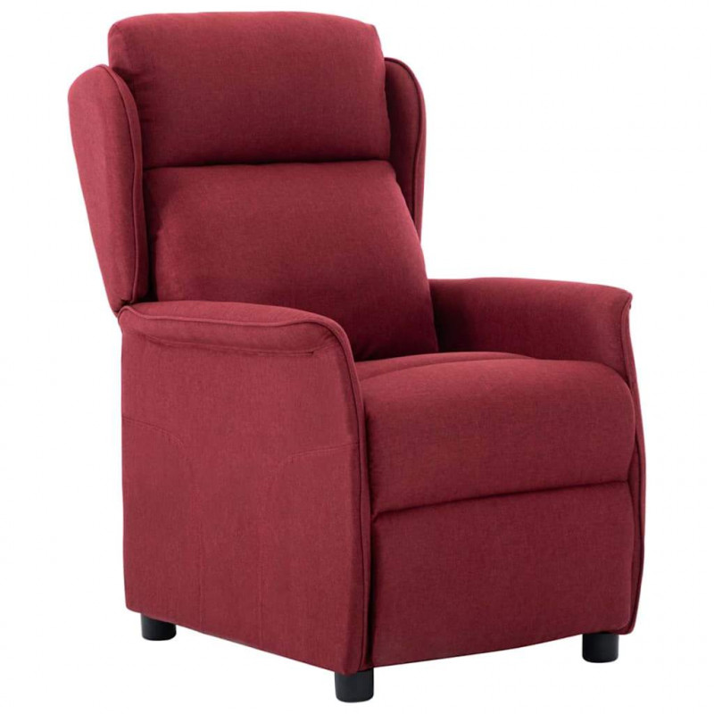 Fotel z funkcją relaksu Czerwone wino 66,5 x 94 x 101,5 cm
