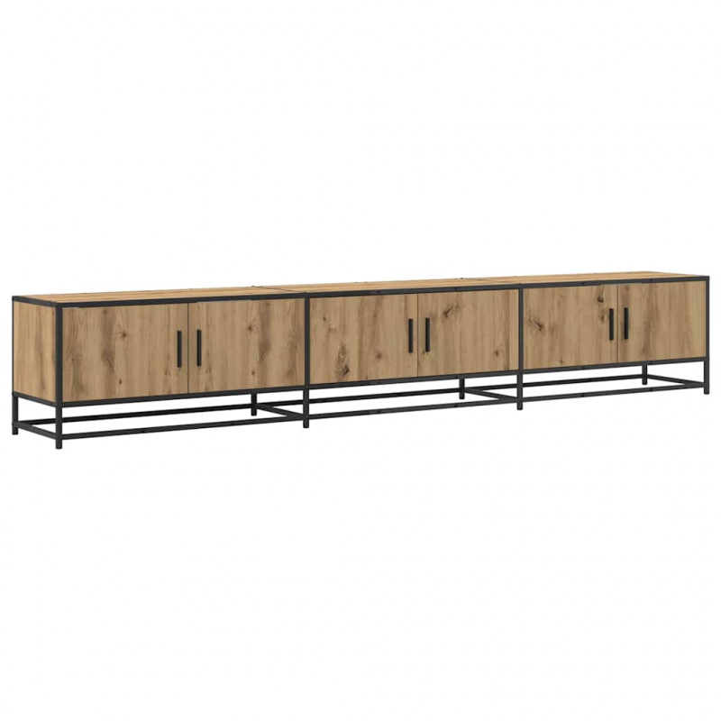 Jednostki telewizyjne 2 pcs Dąb rzemieślniczy 240 x 35 x 41 cm