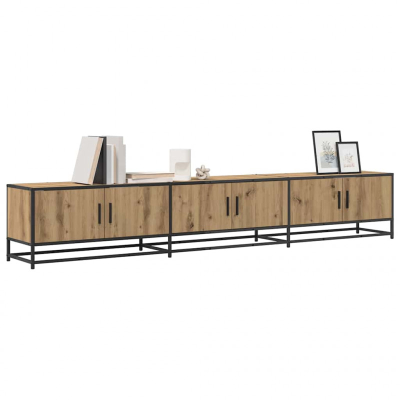 Jednostki telewizyjne 2 pcs Dąb rzemieślniczy 240 x 35 x 41 cm