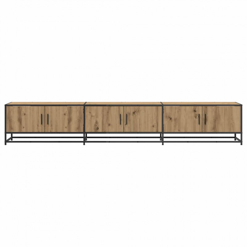 Jednostki telewizyjne 2 pcs Dąb rzemieślniczy 240 x 35 x 41 cm