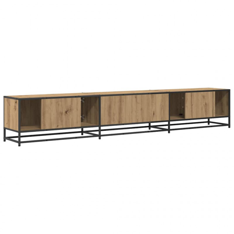 Jednostki telewizyjne 2 pcs Dąb rzemieślniczy 240 x 35 x 41 cm