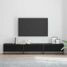 Jednostki telewizyjne 2 pcs Czarny Dąb 240 x 35 x 41 cm