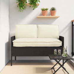 Zestaw poduszek 3 pcs Kremowy Materiał Oxford