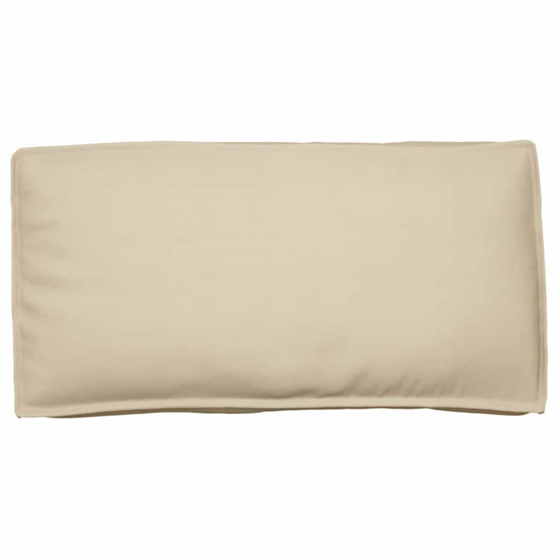 Zestaw poduszek 3 pcs Beżowy Materiał Oxford