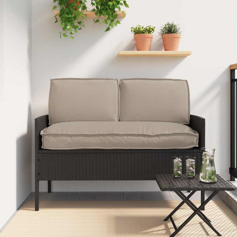Zestaw poduszek 3 pcs Ciemnoszary Materiał Oxford