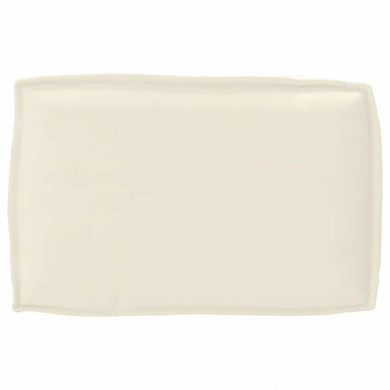 Zestaw poduszek 3 pcs Kremowy Materiał Oxford