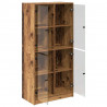 Highboard Stare drewno 68 x 37 x 142 cm Materiał drewnopochodny