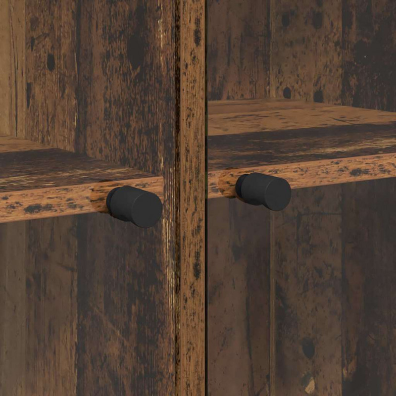 Highboard Stare drewno 68 x 37 x 142 cm Materiał drewnopochodny