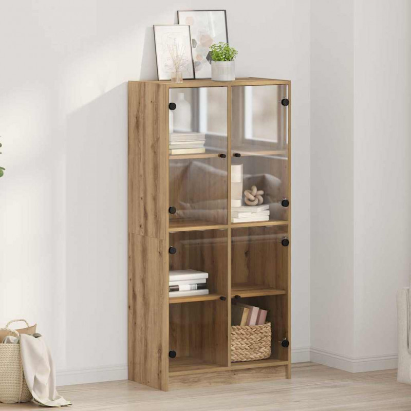 Highboard Dąb rzemieślniczy 68 x 37 x 142 cm