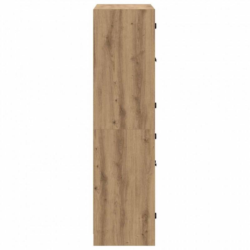 Highboard Dąb rzemieślniczy 68 x 37 x 142 cm