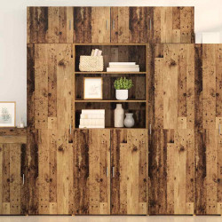 Highboard Stare drewno 80 x 42,5 x 185 cm