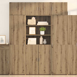 Highboard Dąb rzemieślniczy 80 x 42,5 x 185 cm