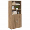Highboard Dąb rzemieślniczy 80 x 42,5 x 185 cm