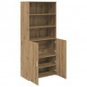 Highboard Dąb rzemieślniczy 80 x 42,5 x 185 cm