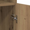 Highboard Dąb rzemieślniczy 80 x 42,5 x 185 cm