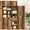 Highboard z szufladą Stare drewno 40 x 42,5 x 185 cm