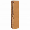 Highboard z szufladą Stare drewno 40 x 42,5 x 185 cm