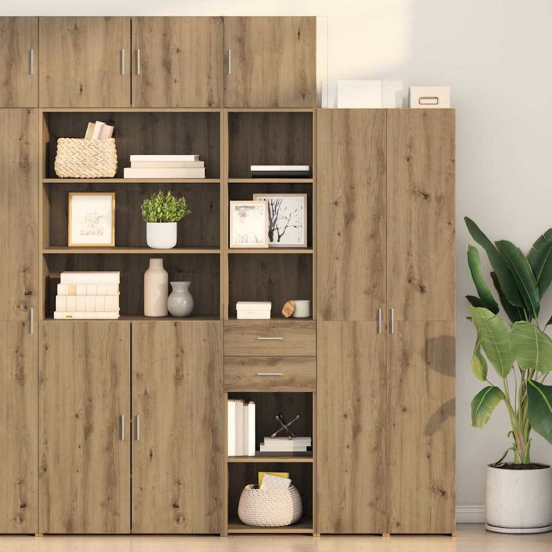 Highboard z szufladą Dąb rzemieślniczy 40 x 42,5 x 185 cm
