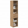 Highboard z szufladą Dąb rzemieślniczy 40 x 42,5 x 185 cm