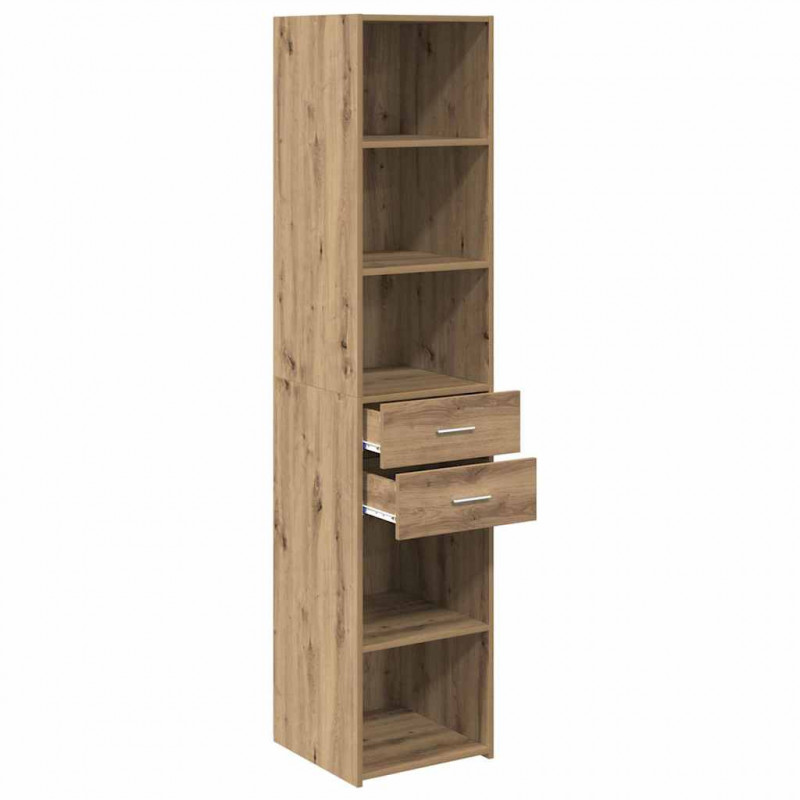Highboard z szufladą Dąb rzemieślniczy 40 x 42,5 x 185 cm