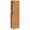 Highboard z szufladą Stare drewno 45 x 42,5 x 185 cm