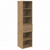 Highboard z szufladą Dąb rzemieślniczy 45 x 42,5 x 185 cm