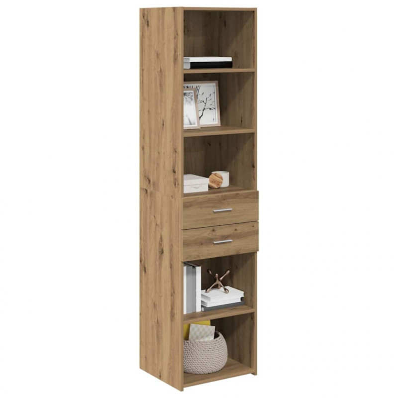 Highboard z szufladą Dąb rzemieślniczy 45 x 42,5 x 185 cm