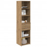Highboard z szufladą Dąb rzemieślniczy 45 x 42,5 x 185 cm