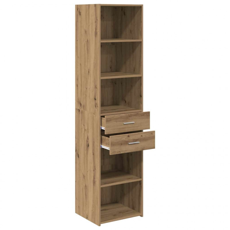 Highboard z szufladą Dąb rzemieślniczy 45 x 42,5 x 185 cm