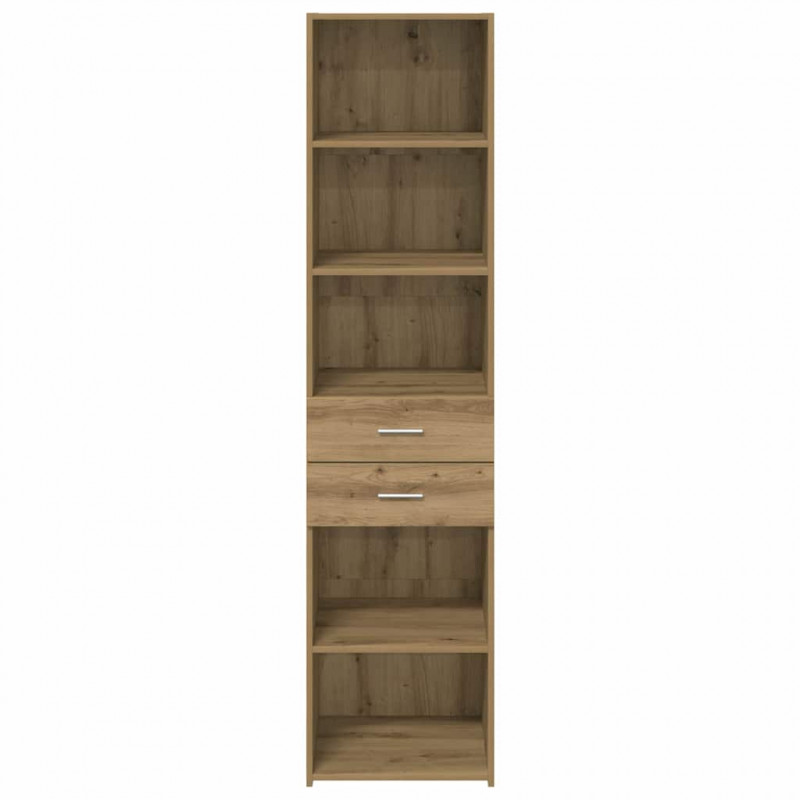 Highboard z szufladą Dąb rzemieślniczy 45 x 42,5 x 185 cm